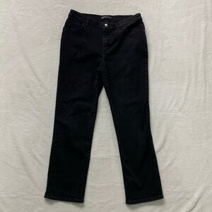 Lee Relaxed fit 1889 black straight leg jeans 10 med women’s